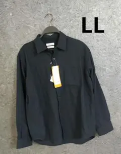 新品未使用　タグ付き　デオリッチシャツ　中紺　LL