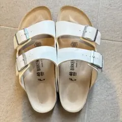 BIRKENSTOCK サンダル ホワイト 40サイズのサムネイル