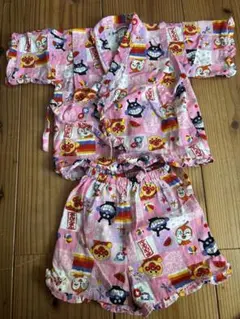 ピンクアンパンマン甚平 90サイズ