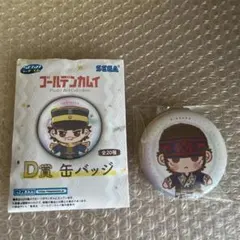 ゴールデンカムイ　缶バッジ　セガラッキーくじ
