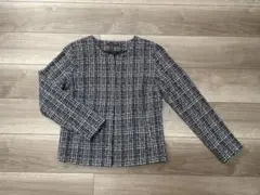 ノーカラーツイードジャケット 卒園卒業・入園入学