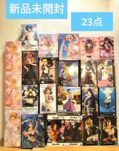 【新品未開封品】人気 プライズ フィギュア まとめ売り ジャンプ 美少女 23点 新品未開封品】人気プライズ フィギュア まとめ売り 23点セット