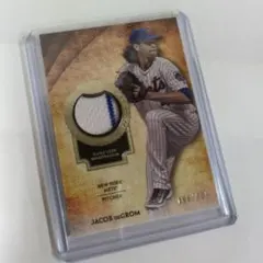 JACOB deGROM ゲーム使用　レリックカード　メッツ　MLB