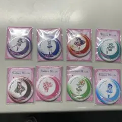 セーラームーン 缶バッジ 8個セット　セブンイレブン限定