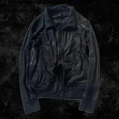 y2k 00s ブラックジャケット オイル加工 平成 お兄系 archive