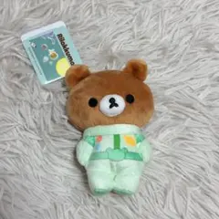 애니메이션 리락쿠마 ボールチェーン付き宇宙ぬいぐるみ 차이로이 곰