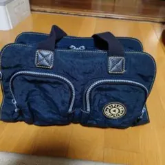 キプリング　KIPLING　ボストン　ネイビー