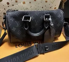 LOUIS VUITTON モノグラム エクリプス キーポル 25