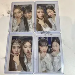 LE SSERAFIM ルセラフィム　ユニットトレカ　４枚セット