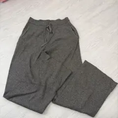 ユニクロ　ウォッシャブルニットリブパンツ　XXL 丈長め　マタニティ
