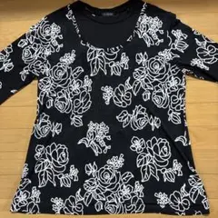 FT.Collection 花柄 カットソー 五分袖