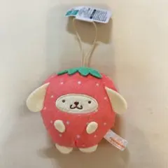サンリオキャラクターズ フルーツきぐるみマスコット～いちご～　ポムポムプリン