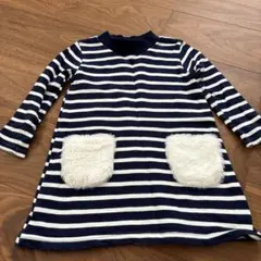 べべ　ボータワンピース　110