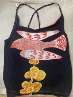 mina perphonen鳥と花の刺繍 キャミソールのサムネイル