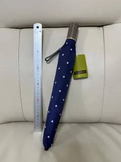 新品未使用　折り畳み傘　水玉