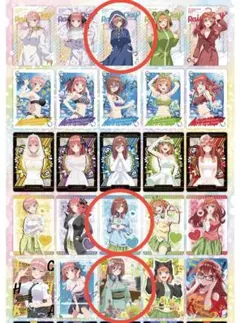 映画　五等分の花嫁　メタルカードコレクション