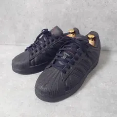【美品】adidas スーパースター XLG アトモス 25cm ブラック
