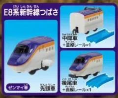 カプセルプラレール 過去と未来が交錯する今昔物語編 E8系新幹線つばさ セット