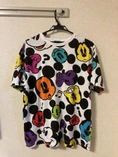 東京ディズニーリゾート　ミッキー カラフル TシャツLL XL ディズニーランド