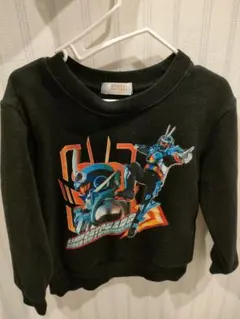 仮面ライダーガッチャード　プリント トレーナー 黒