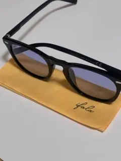 ifala サングラス ブラック ブルーレンズ