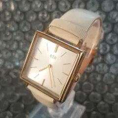 ete エテ スクエア クォーツ レディース腕時計