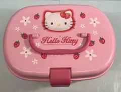 【HELLO KITTY】カオイチゴ KFC コラボピクニックバスケット　レトロ