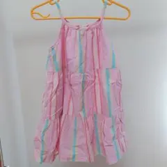 値下げ★babygapティアードワンピース 2才84-90cmサイズ 綿100%