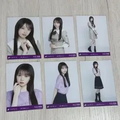 乃木坂46 生写真 矢田萌華 6期生Special 制服 ライブT 6枚コンプ