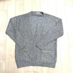 お値下げ　Vivoli カーディガン　ラメ入り　アルパカ入り