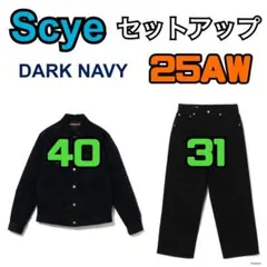 Scye Trucker Jacket Wide Jeans 31 40 紺 - メルカリ