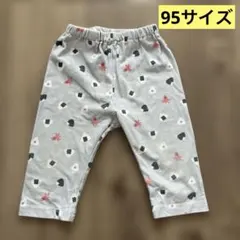 95サイズ ズボン　保育園着　夏　涼しい　7部丈　おにぎり　タコ　かわいいのサムネイル