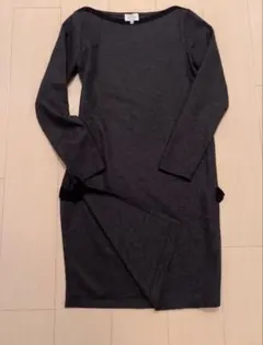 LANVIN ダークグレー ワンピース 38のサムネイル