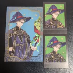 ツイステ　トレイ　ポストカード＆ぱしゃこれ(箔押し＆ノーマル)