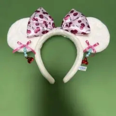 東京ディズニーリゾート カチューシャ チェリー柄