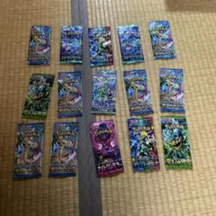 ポケモンカードパックコレクション用開封済み