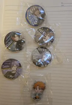 Vtuber　にじさんじ　缶バッジ　アクスタ　くら寿司