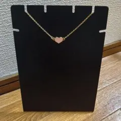 ハート型チャーム ブレスレット ゴールド