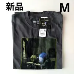 UNIQLO UTドラえもん & ルーヴル美術館 Tシャツ M グレー　新品