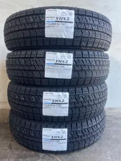 ② 超メルカリ市特価【送料無料、2本】155/65R14 ブリヂストン VRX2
