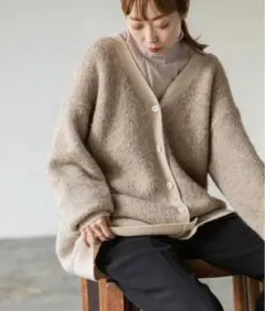 ブークレ ニット