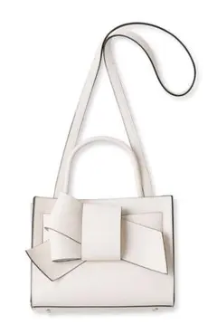 FRAY I.Dリボンミドルバッグホワイト