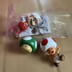 マリオ・キノコ・トード キーホルダーセットのサムネイル