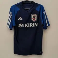 L サッカー日本代表 トレーニングシャツ DREAM入り - メルカリ