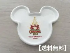 ミッキーマウス型 プレート クリスマス 2004