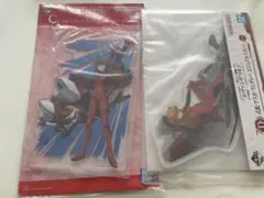 エヴァ 一番くじ C賞 D賞 ビジュアルスタンド アクリルスタンド アスカ