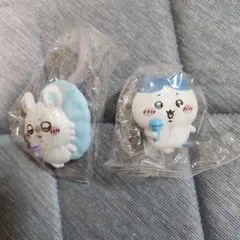 ちいかわ　ライトクリップ　モモンガ、ハチワレ 　2個セット