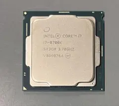 Intel Core i7-8700K CPU 本体