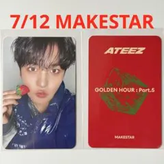 ATEEZ ソンファ MAKESTAR トレカ ヨントン 対面 限定 ツーショ - メルカリ