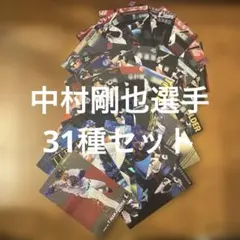 プロ野球チップスカード等中村剛也選手31種まとめセット(キラ12種ノーマル19種